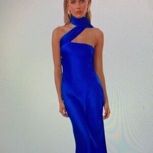 Hello Molly Royal Blue Maxi Dress